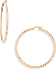 Roberto Coin 45mm Gold Hoop Earrings