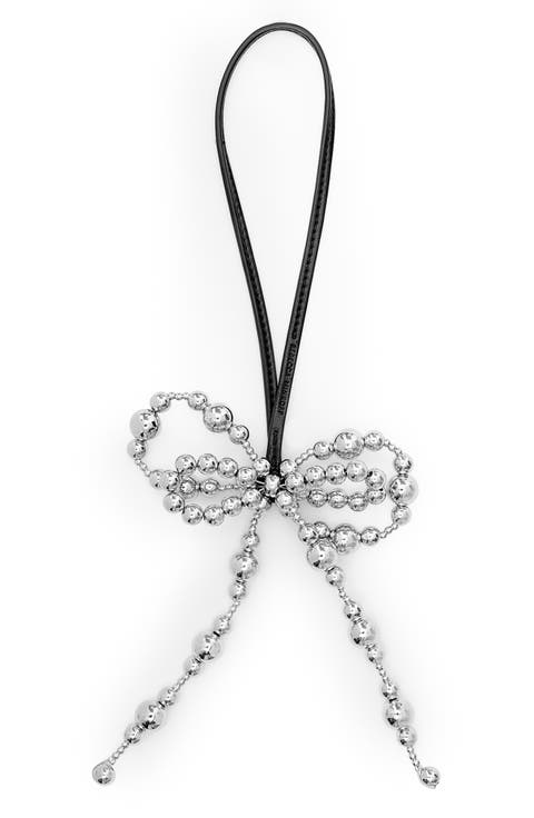 Double Bow Bag Charm