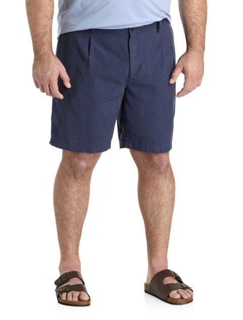 Big & Tall Isla Sands Striped Shorts