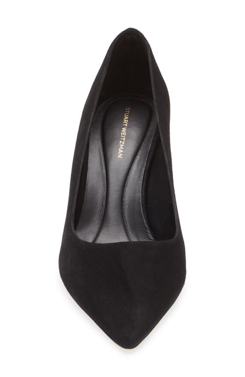 Stuart Weitzman Stuart Sculpt 75 Pump In Black