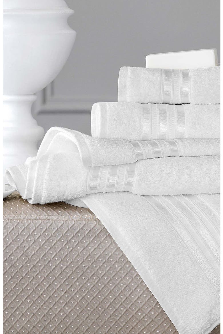 Arcadia Towel, Alternate, color, White