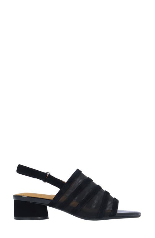 L'amour Des Pieds Elian Slingback Sandal In Black