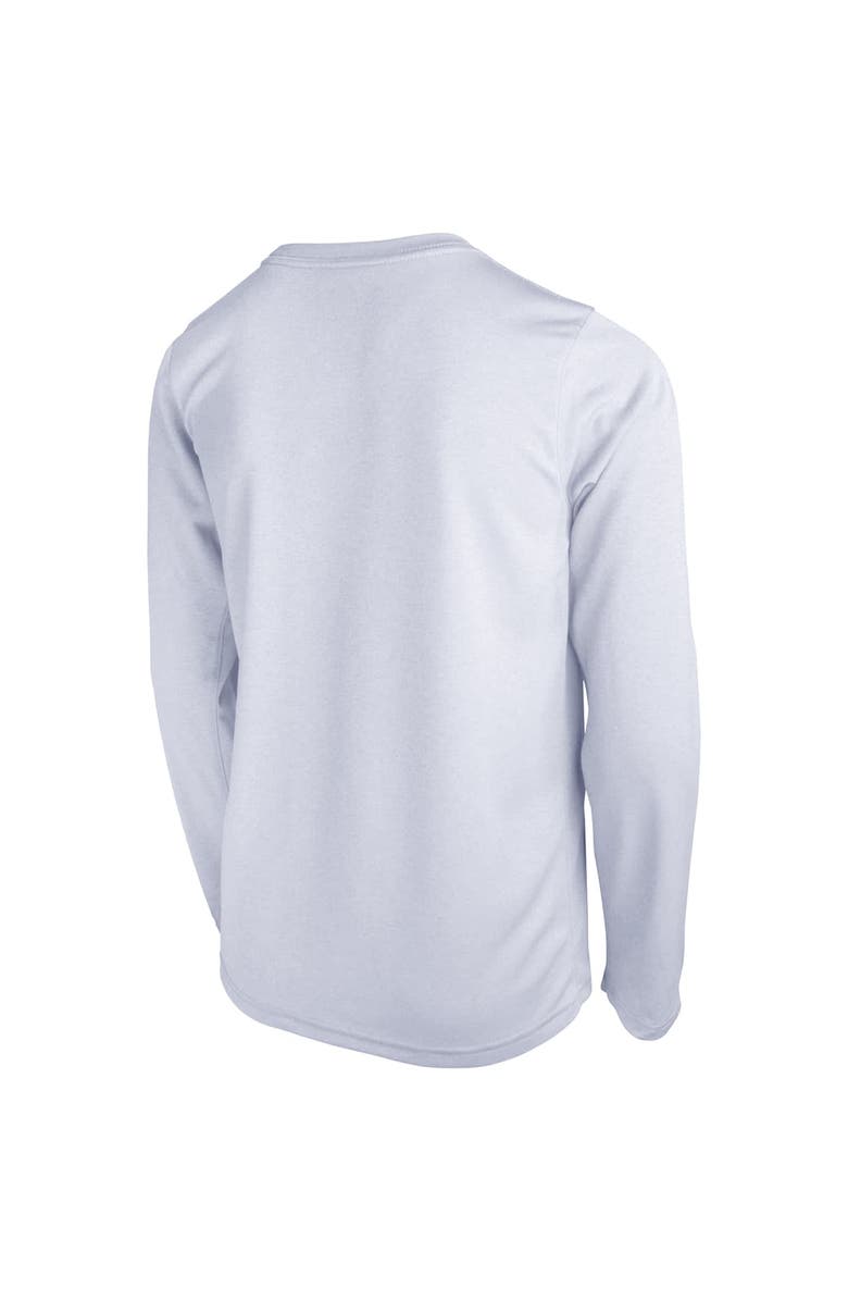 Jordan Brand Youth Jordan Brand  White North Carolina Tar Heels 2024 On-Court Bench Energy T-Shirt, Alternate, color, 