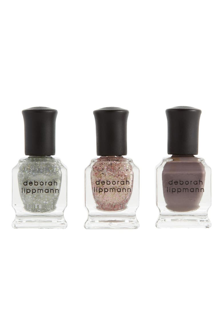 'Space Oddity' Mini Nail Lacquer Trio (Nordstrom Exclusive), Main, color, NO COLOR