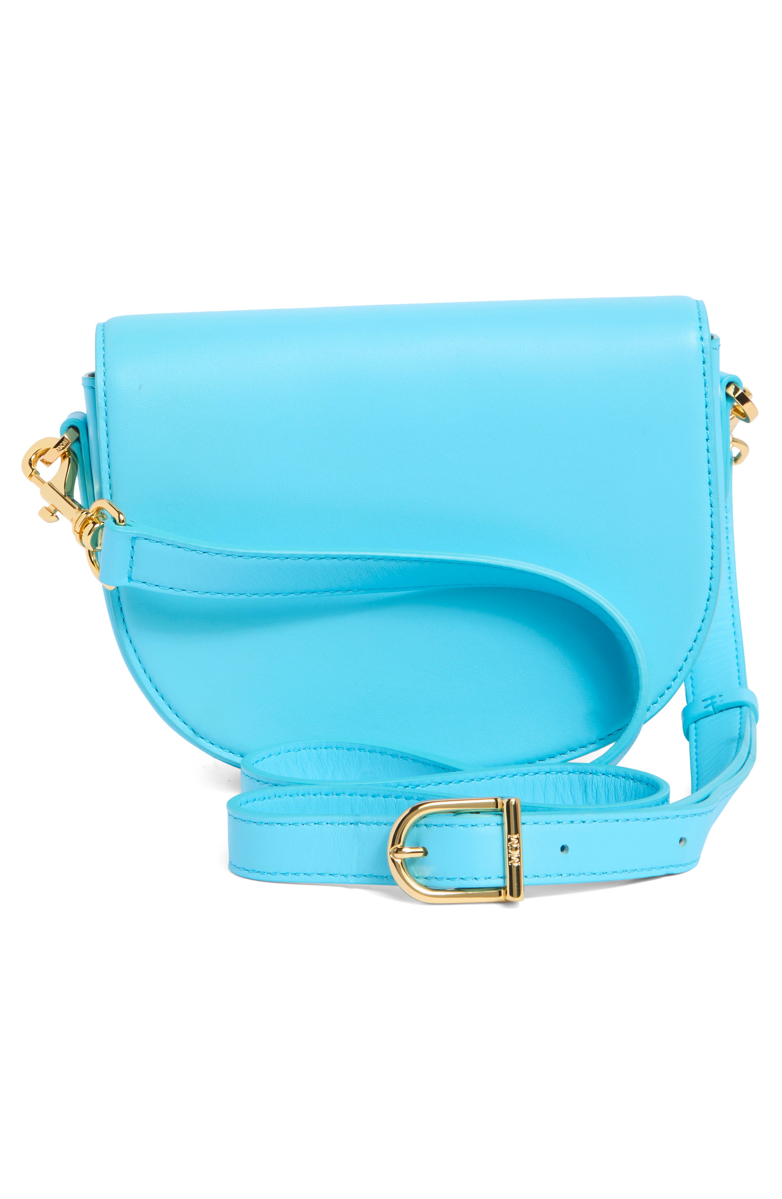 MCM Mode Travia Leather Crossbody Bag, Alternate, color, 