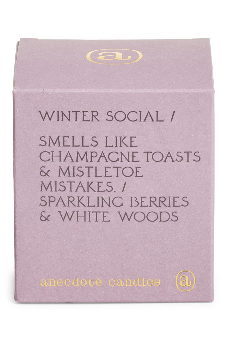 Winter Social Candle, Alternate, color, GOLD