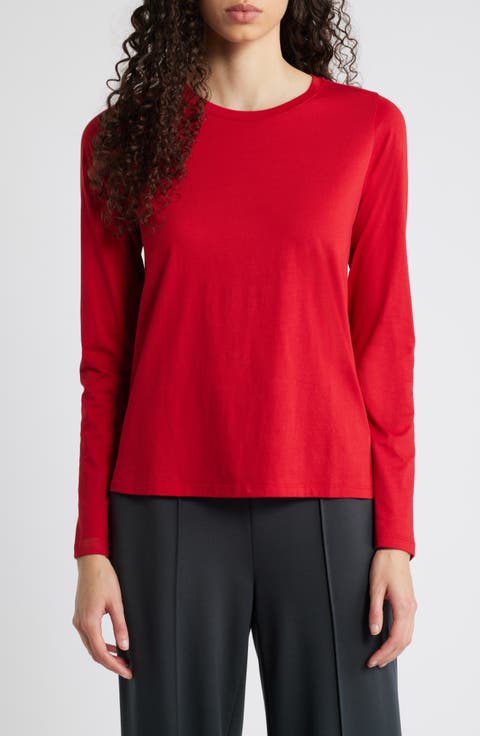 Crewneck Organic Cotton Jersey T-Shirt