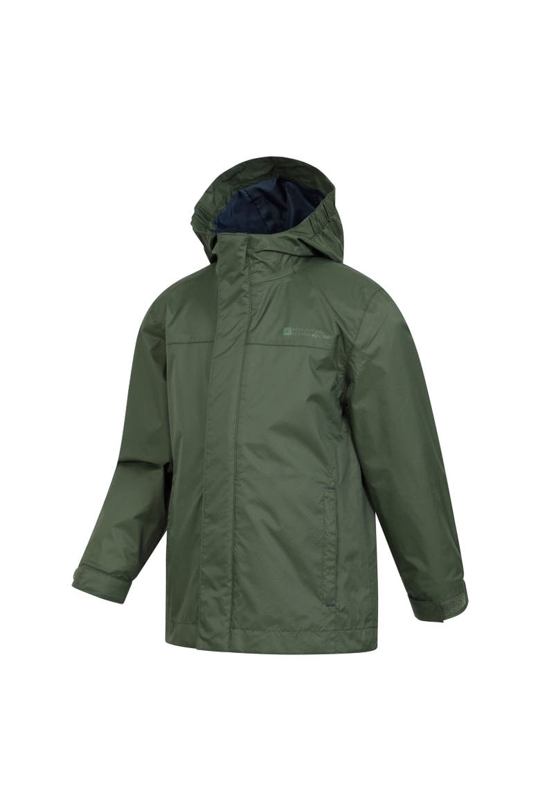 Childrens/Kids Torrent Taped Seam Waterproof Jacket, Alternate, color, Green