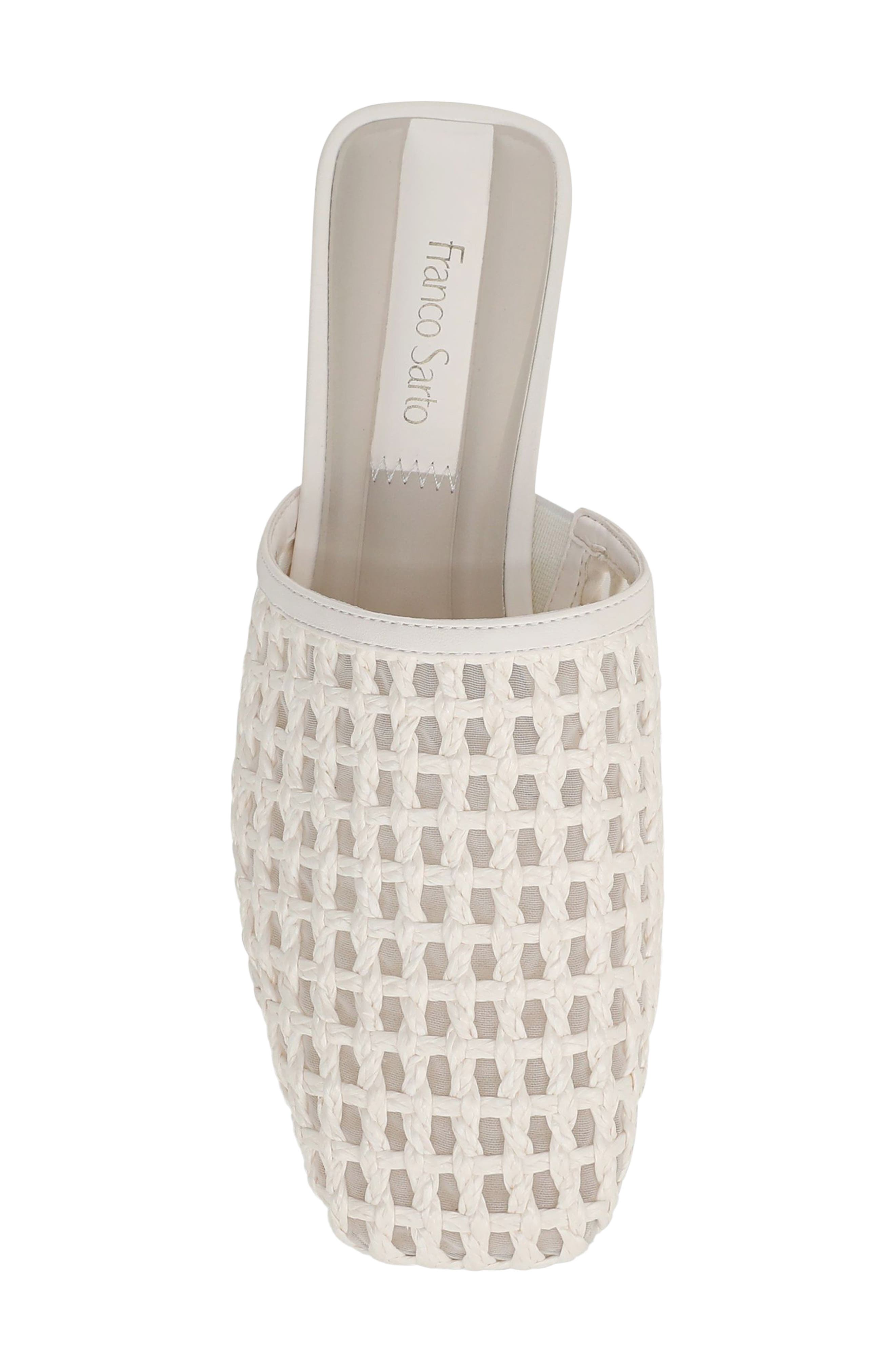 Toba Mule, Alternate, color, CREAM WHITE