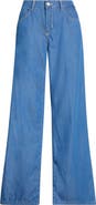 L'AGENCE Alicent High Waist Wide Leg Jeans
