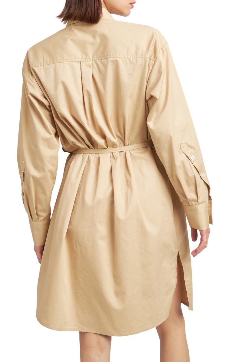 En Saison Clara Long Sleeve Shirtdress, Alternate, color, 