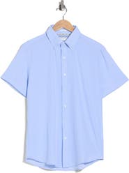 DENIM AND FLOWER Geo Print Stretch Tech Shirt