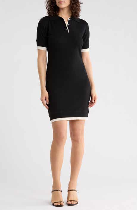 AREA STARS Trim Polo Dress