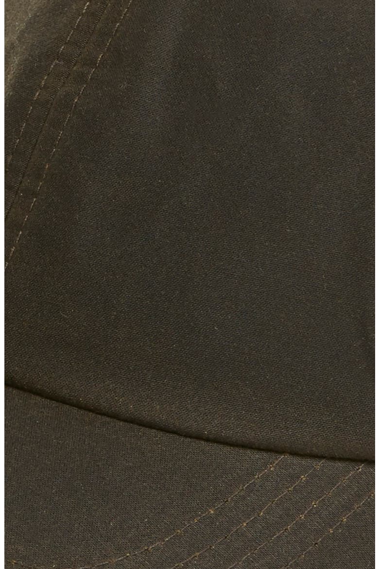 Waxed Cotton Baseball Cap, Alternate, color, OLIVE