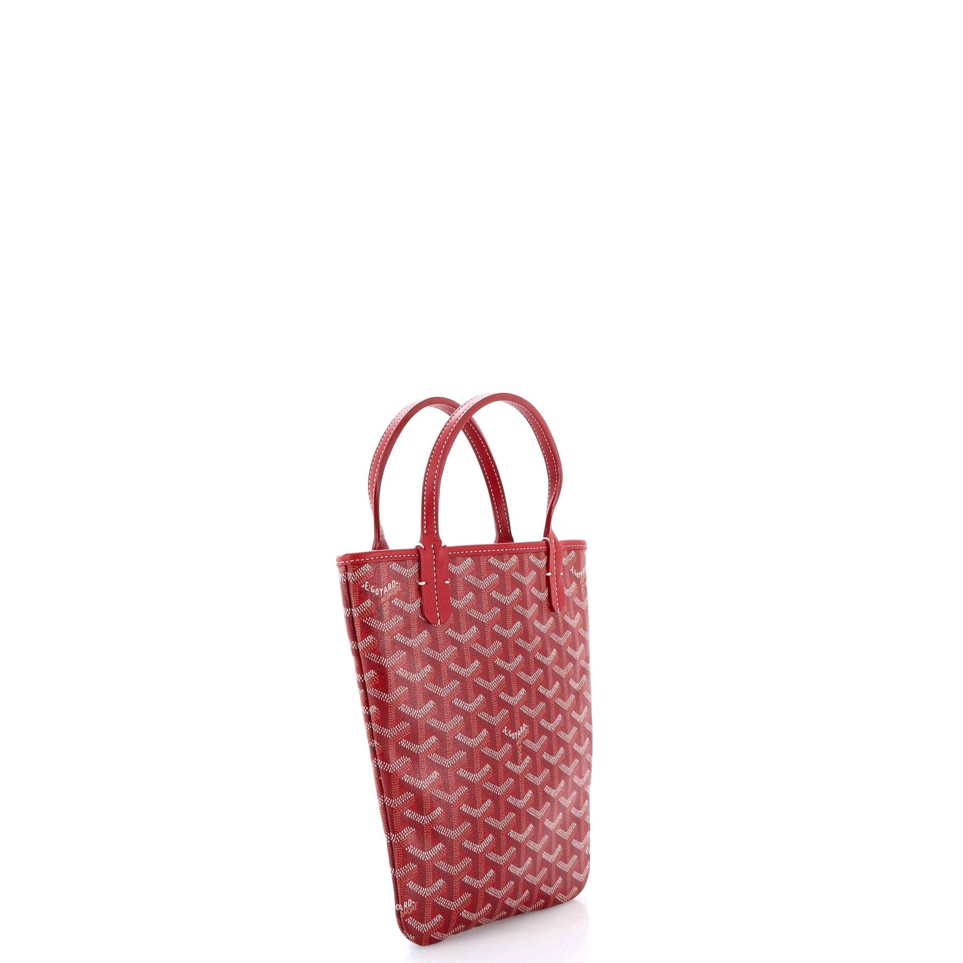Poitiers Tote Coated Canvas Mini, Alternate, color, Red
