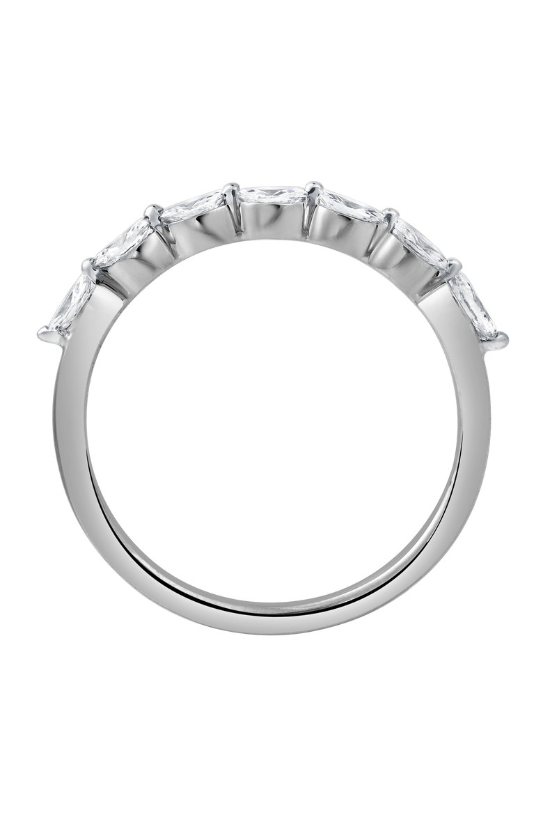 Serelyn 14K Gold 0.35 Ct Marquise Lab Grown Diamond Band Ring, Alternate, color, 14K White Gold
