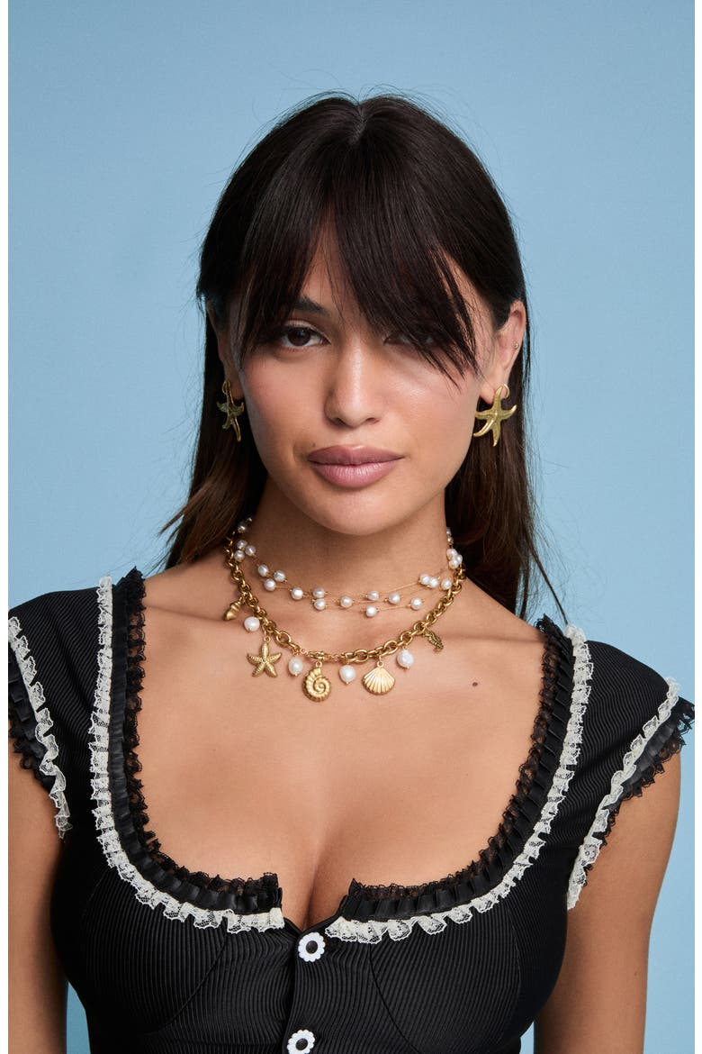 Grayson Necklace, Alternate, color, GOLD