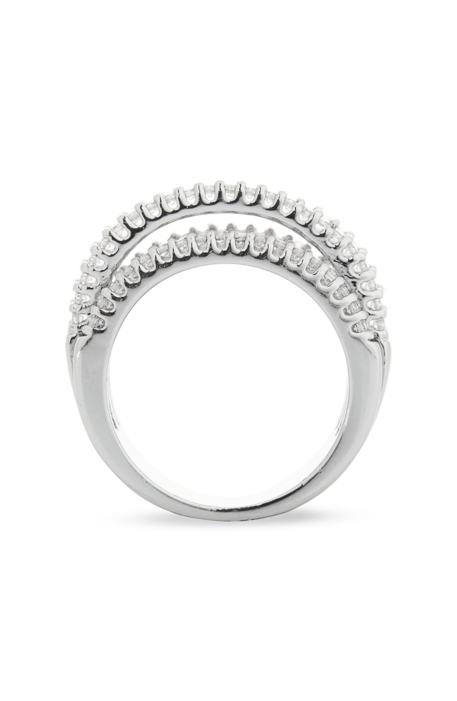Covet Faux Stack Crystal Ring | Nordstromrack