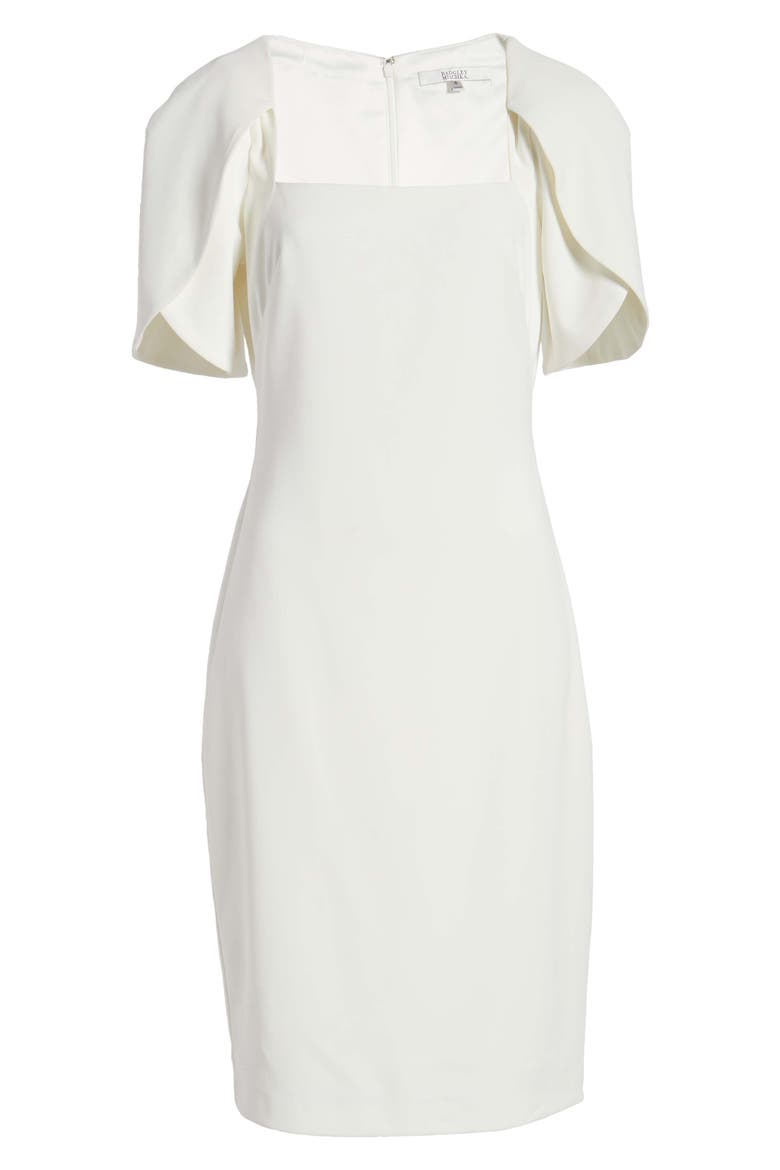 Tulip Sleeve Cocktail Dress, Alternate, color, IVORY