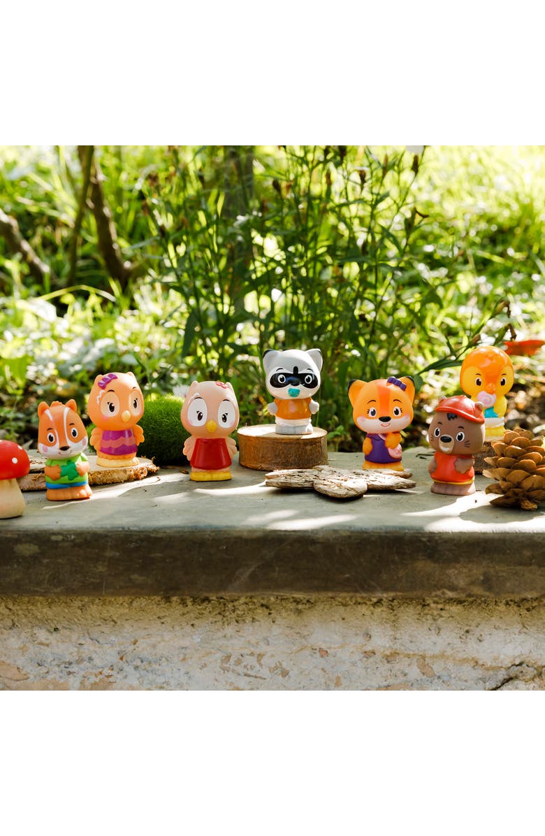 Timber Tots Klorofil Family Forest Friends Playset, 7 Mini Figures, Alternate, color, Multicolored