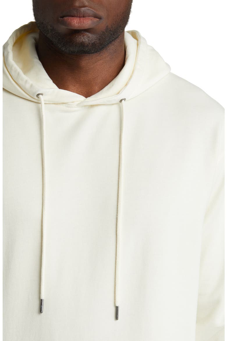 Lava Wash Cotton Blend Hoodie, Alternate, color, SALT WATER TAFFY