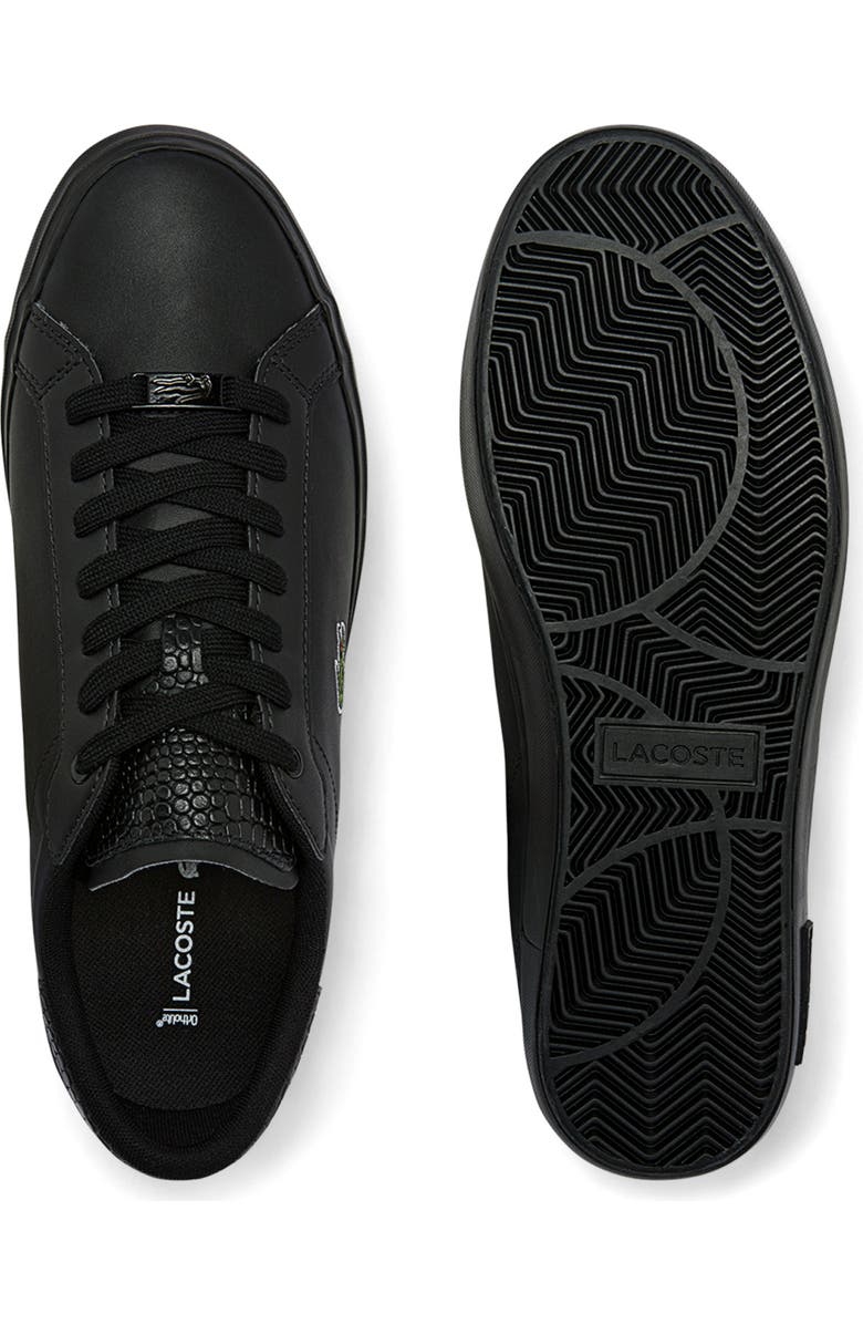 Lacoste Powercourt Leather Sneaker, Alternate, color,