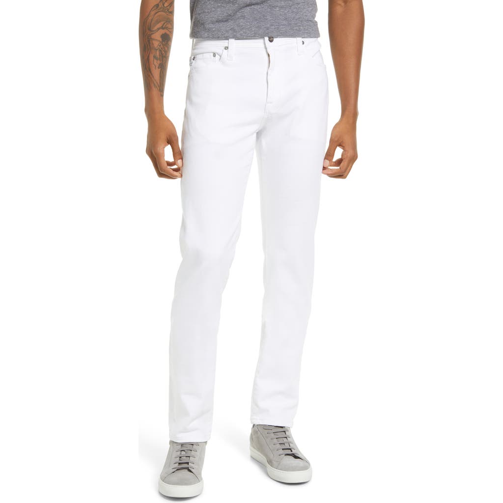 Ag Tellis Slim Fit Jeans In White