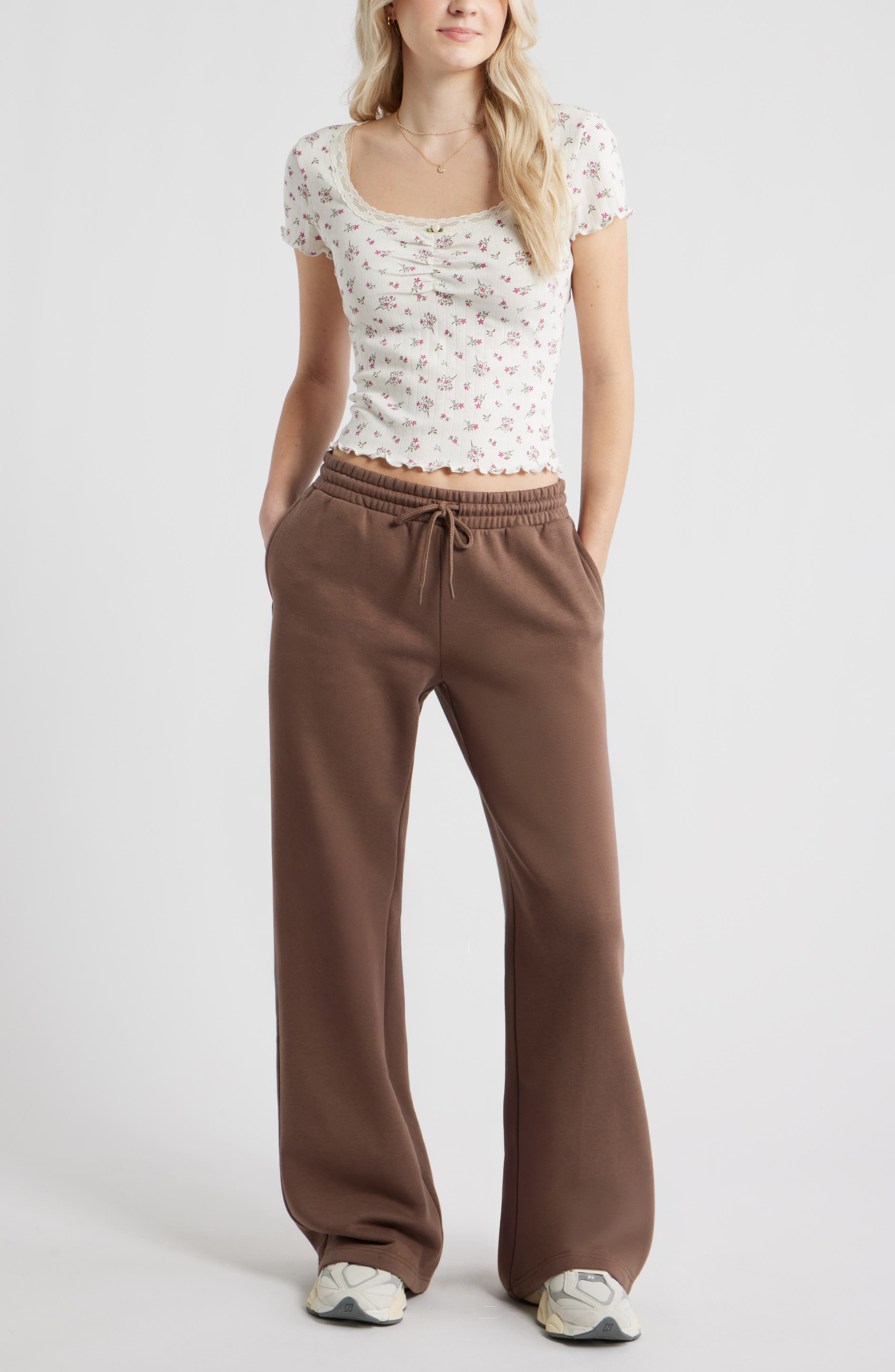 Baggy Wide Leg Sweatpants - image 5