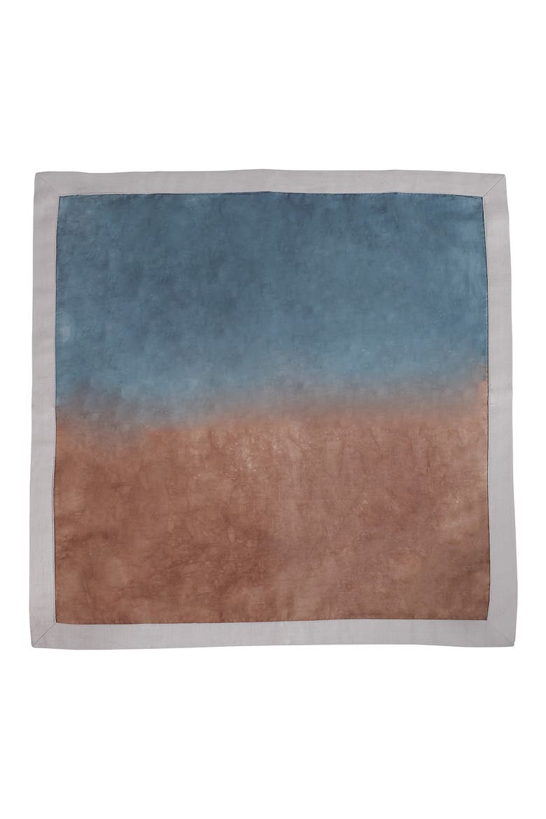 4-Pack Tropical Sunrise Napkins, Alternate, color, BROWN BLUE