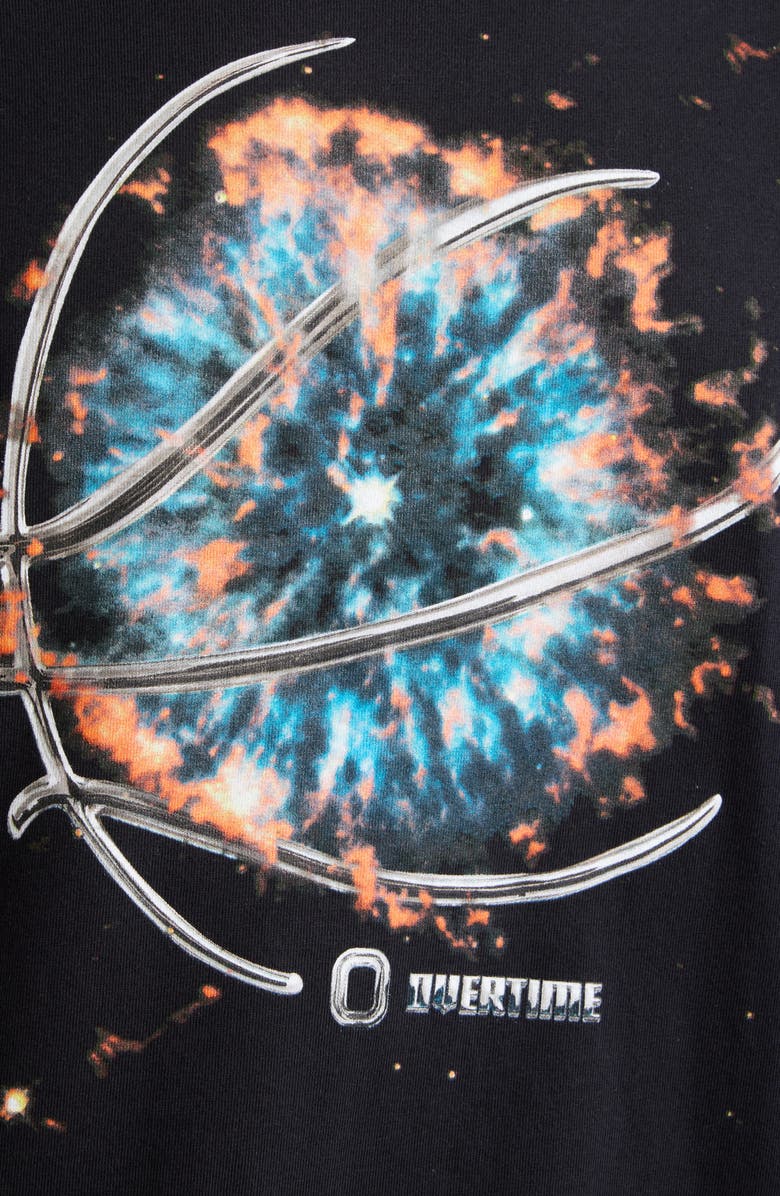 OVERTIME Chrometeam Graphic Cotton T-Shirt, Alternate, color, Black