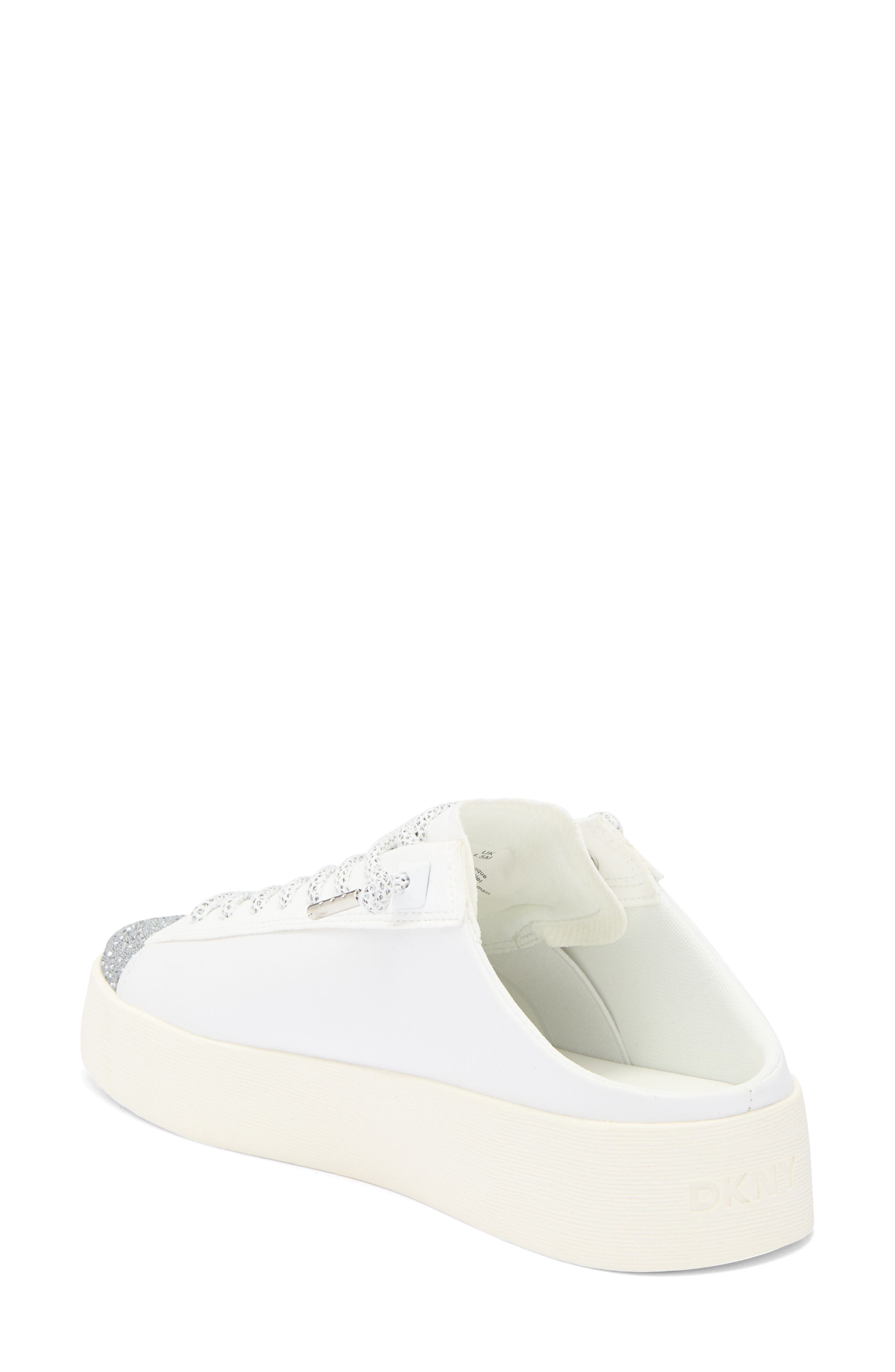DKNY Garren Mule Sneaker, Alternate, color, White