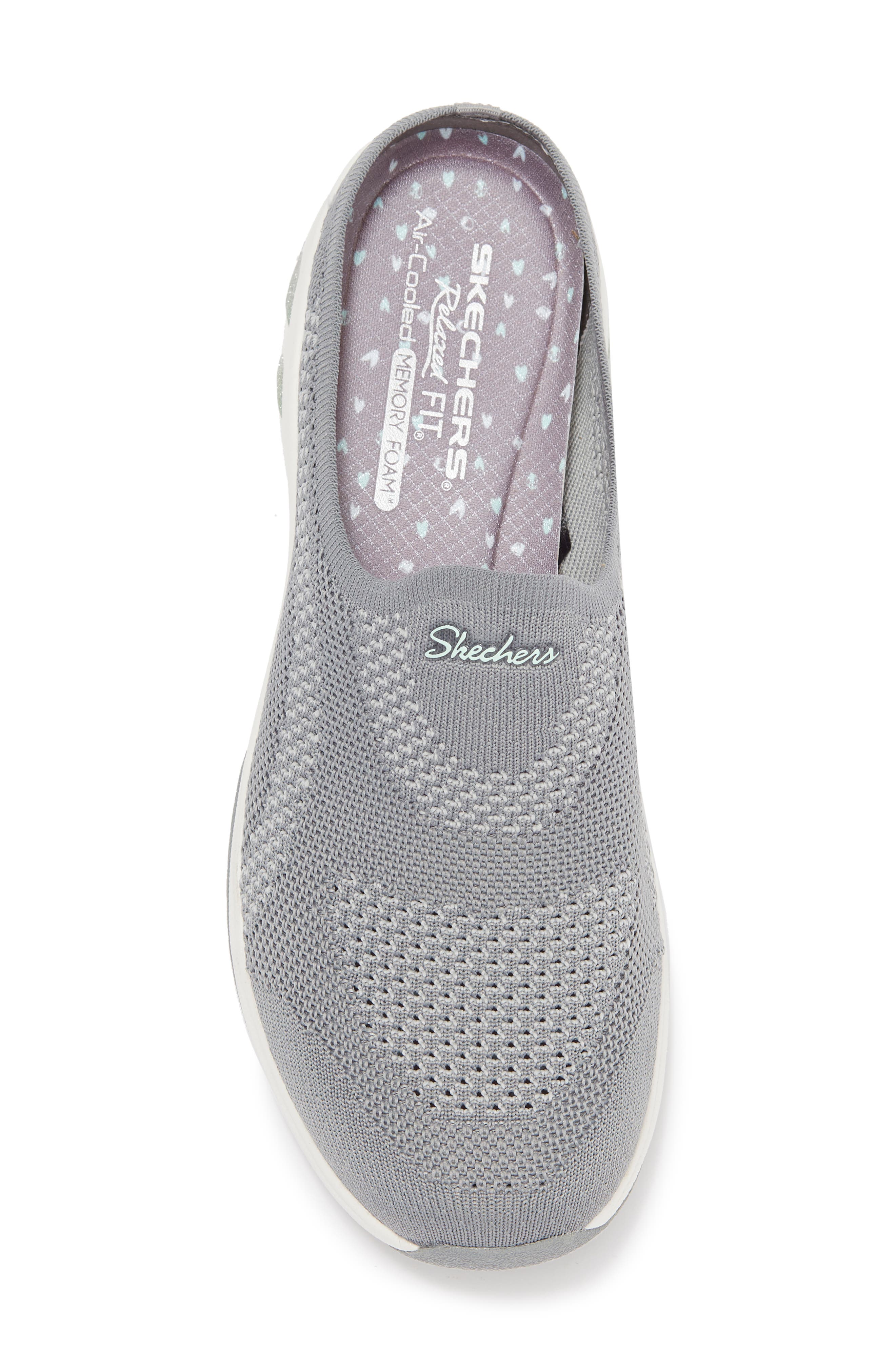 Commute Time-In Knit to Win Mule Sneaker, Alternate, color, GREY