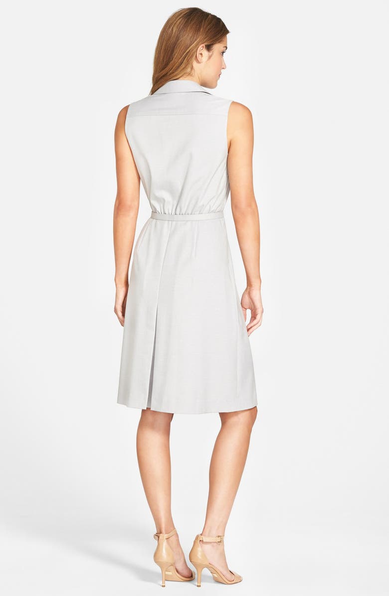 Halogen<sup>®</sup> Belted Sleeveless Shirtdress, Alternate, color, 