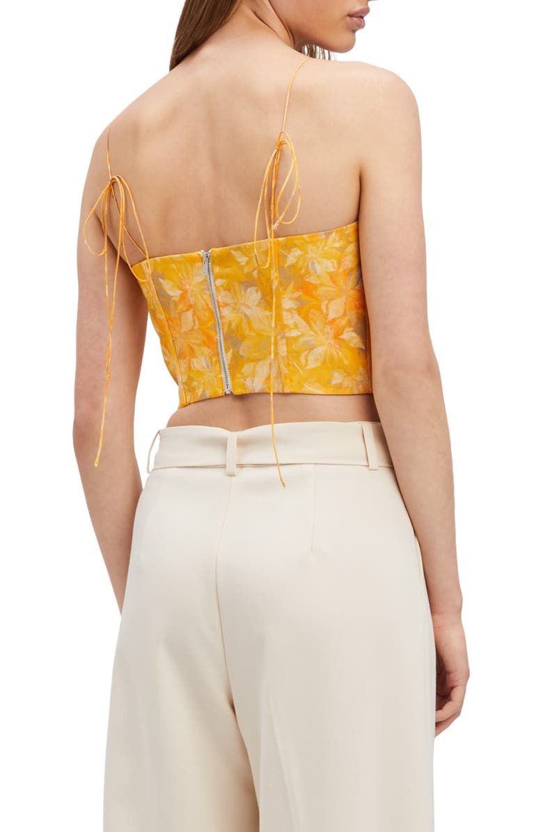 Bardot Elsie Floral Corset Top, Alternate, color, 