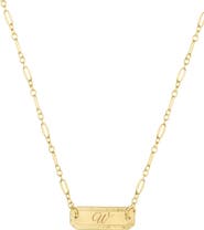 Set & Stones Cora Initial Necklace