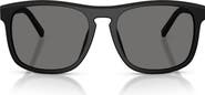 Scuderia Ferrari 57mm Polarized Square Sunglasses