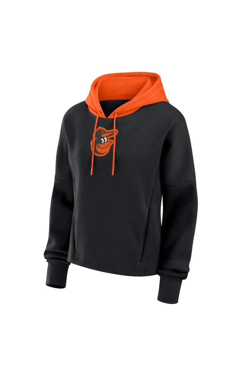 FANATICS Women
s Fanatics Black Baltimore Orioles Oversized Legacy Favorite Spectator Pullover Hoodie, Alternate, color, Black