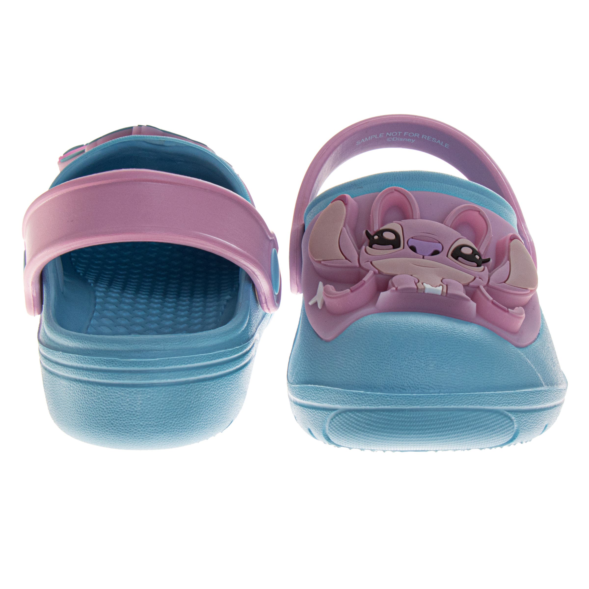 Disney Lilo & Stitch Girls Clogs, Alternate, color, Blue Pink