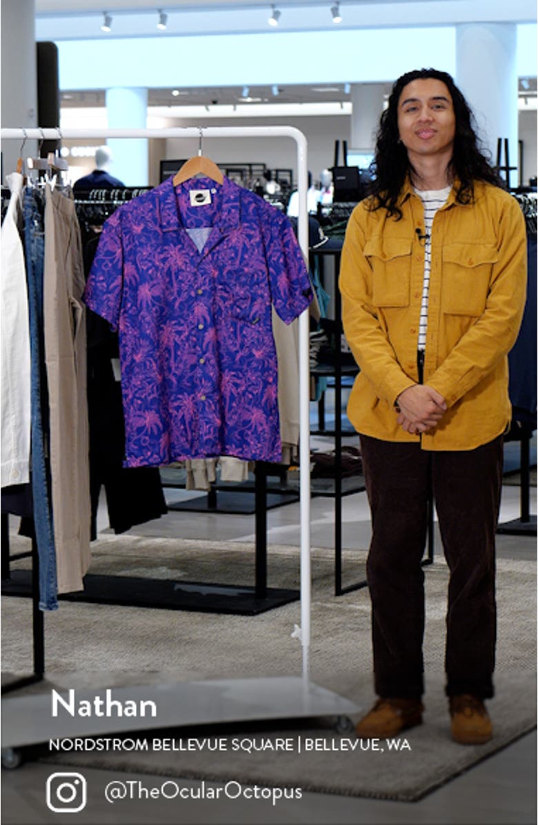 Palms Print Camp Shirt, sales video thumbnail