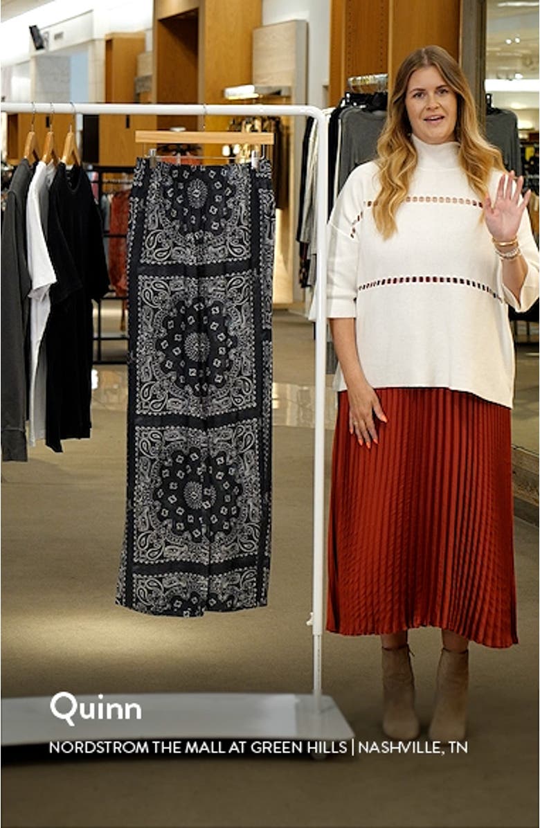 Paisley Print Pants, sales video thumbnail