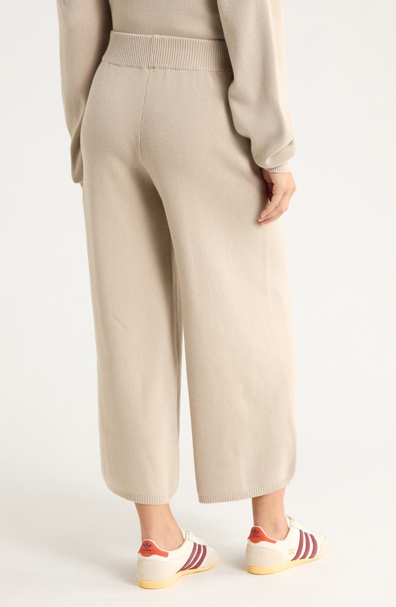 YOGALICIOUS Luxe Lounge Knit Sweater Pants, Alternate, color, Shadow Rock