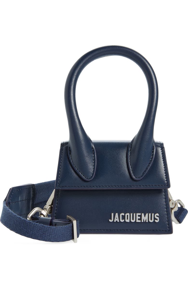 Jacquemus Le Chiquito Homme Mini Leather Top Handle Bag, Main, color,