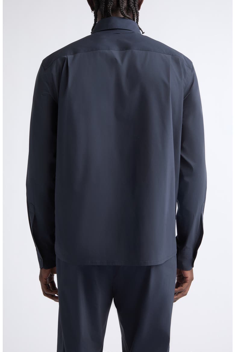 Stretch Modal Shirt Jacket, Alternate, color, 9200 NAVY