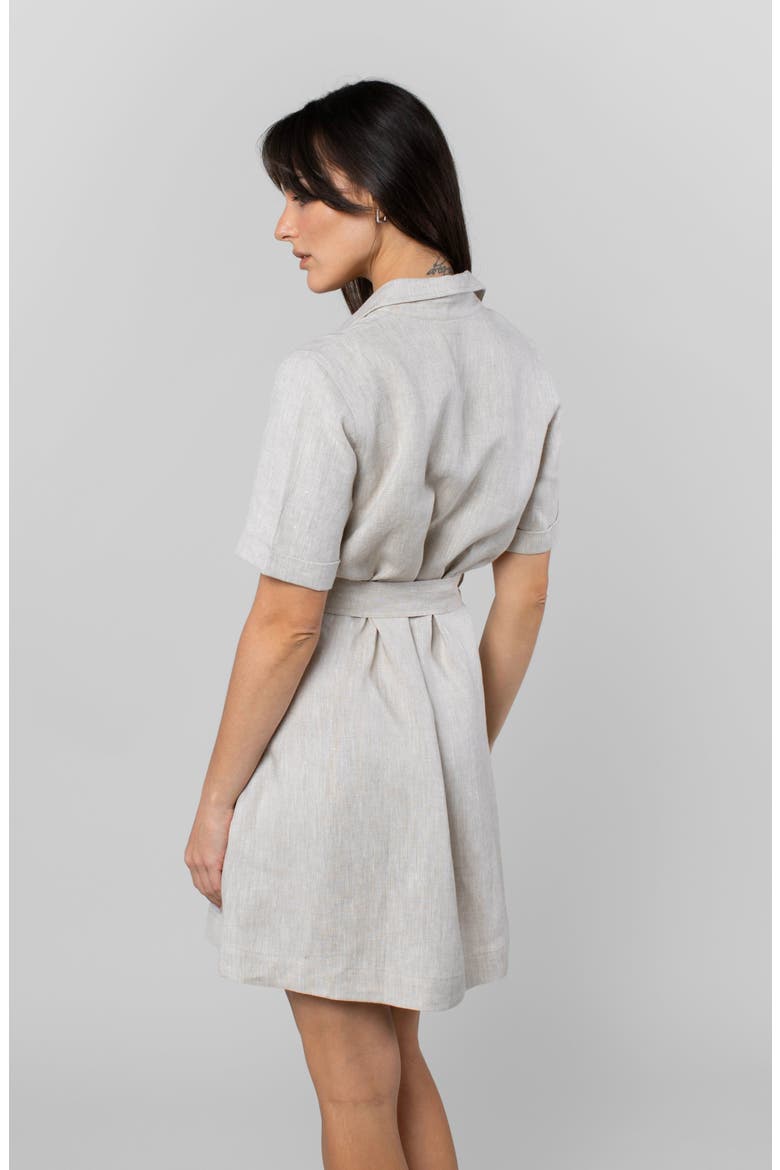 Montage Dress, Alternate, color, Oatmeal