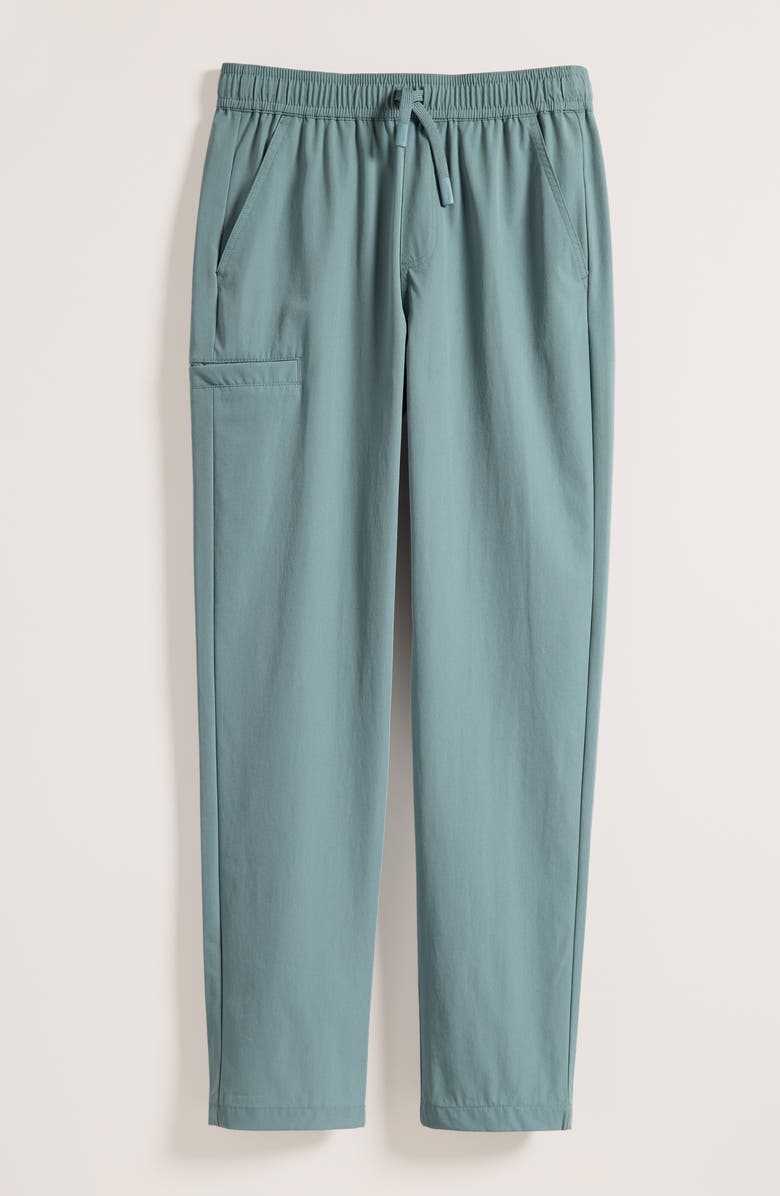 Nordstrom Kids' Performance Drawstring Pants, Main, color, Grey Thunder