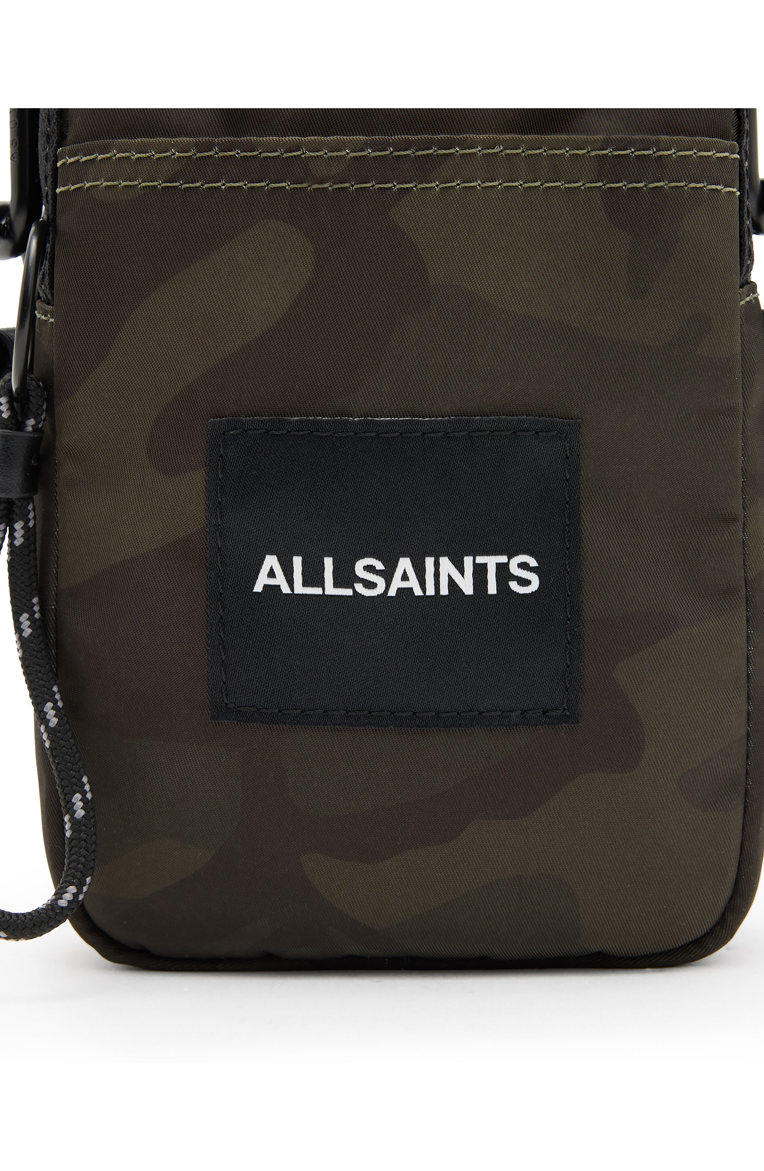 AllSaints Zumo Recycled Polyester Phone Crossbody Bag, Alternate, color, 