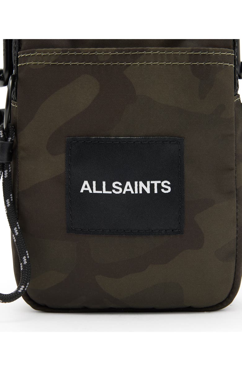 AllSaints Zumo Recycled Polyester Phone Crossbody Bag, Alternate, color,