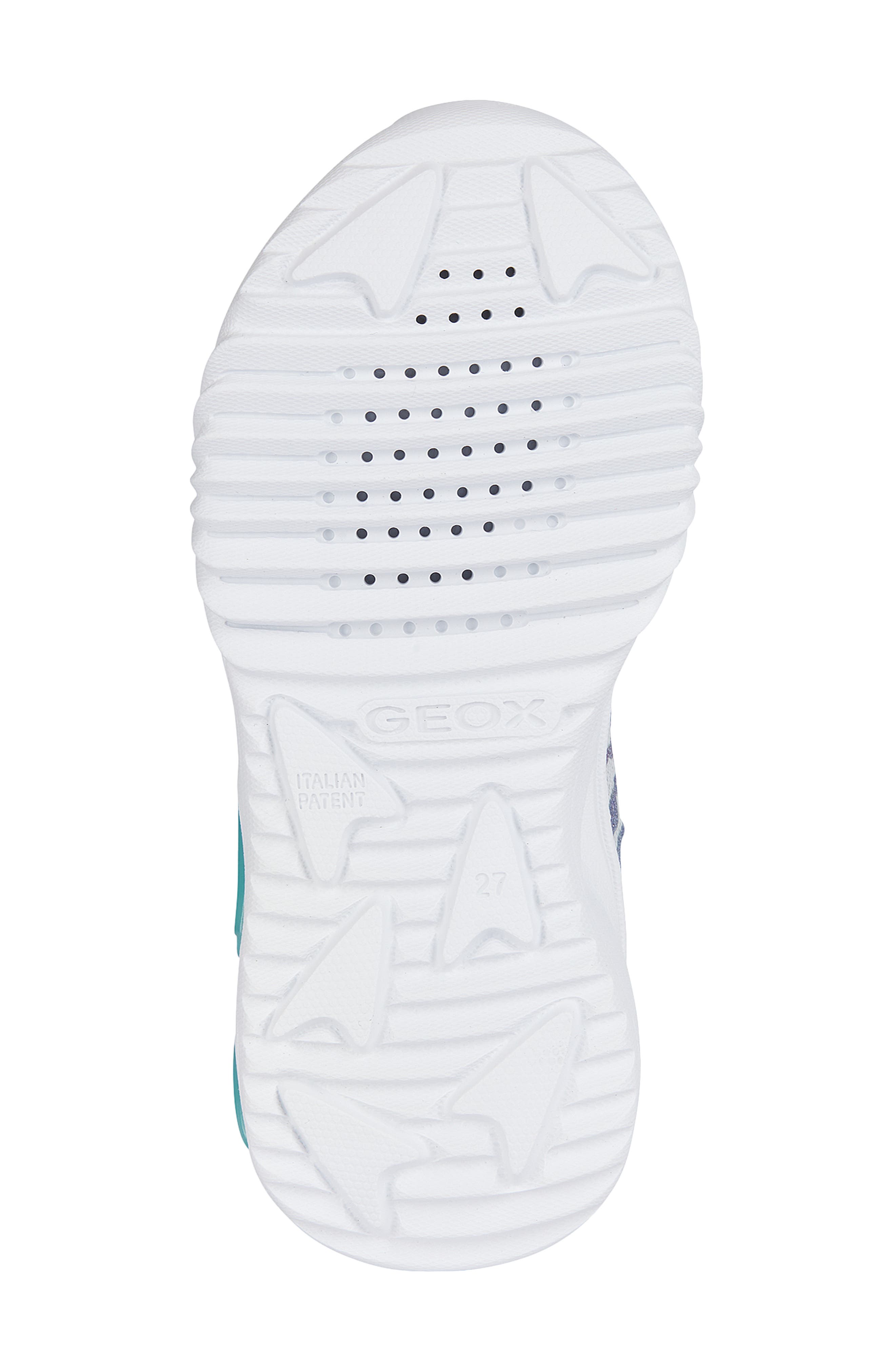 Geox Kids' Assister Light-Up Sneaker, Alternate, color, 