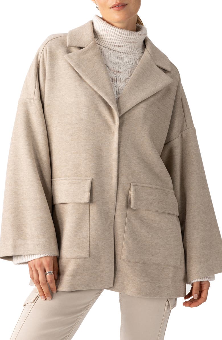 Sanctuary Throw Me On Knit Jacket, Main, color,