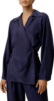 Lilysilk Multipositional Silk Habotai Shirt